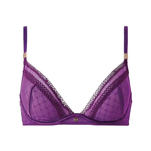 Soutien-gorge corbeille violet Cléo Morgan Lingerie