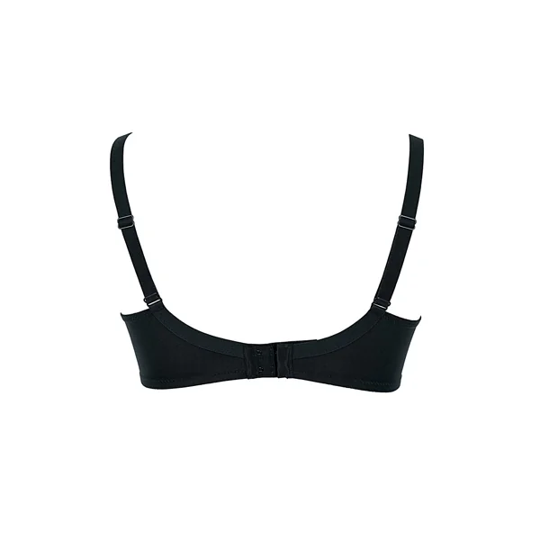 Soutien-gorge d'allaitement grande taille sans armatures BASIC 5037 NOIR