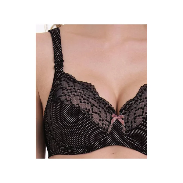 Soutien-gorge d'allaitement à armatures 5098 NOIR