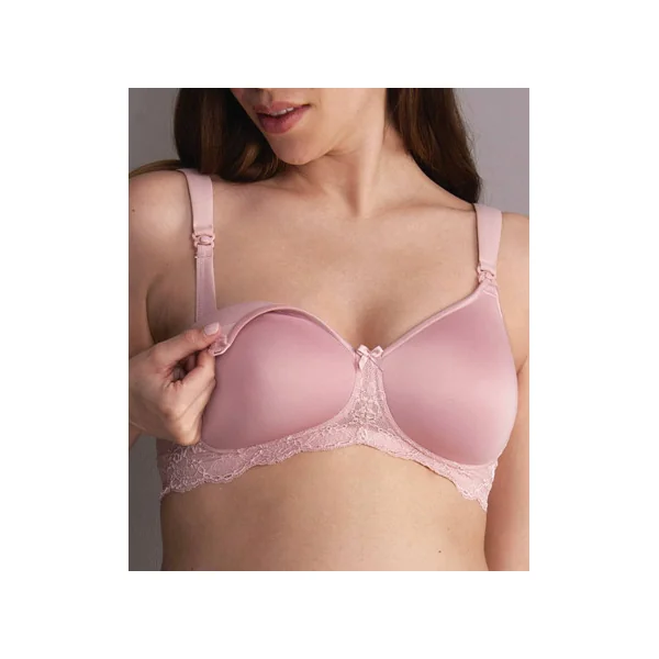 Soutien-gorge d'allaitement à coques Miss Lovely 5086 BOIS DE ROSE