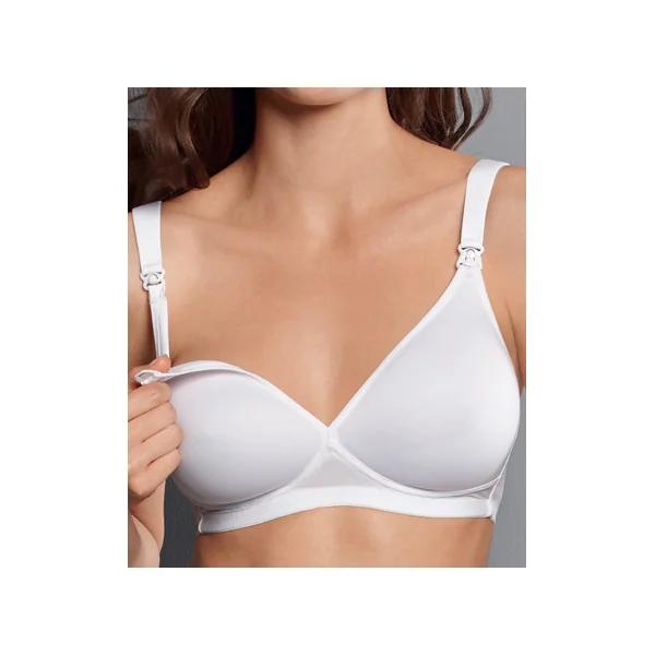 Soutien-gorge d'allaitement à coques spacer Miss Anita 5070 BLANC