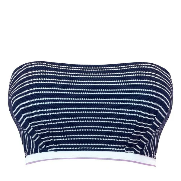 Soutien-gorge de bain bandeau Curvy Kate Maillot SAILOR GIRL bleu rayé Curvy Kate Maillot