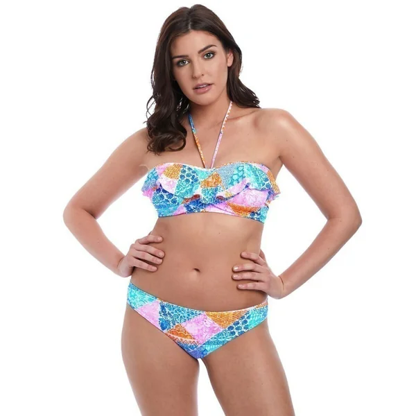 Soutien-gorge de bain bandeau à volants Freya Maillots FESTIVAL GIRL multi Freya Maillots
