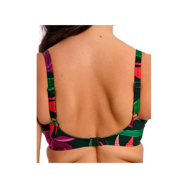 Soutien-gorge de bain plissé entier à armatures PICHOLA FS503901 MANGROVE