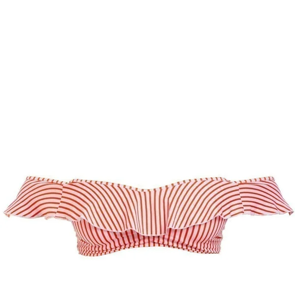 Soutien-gorge de bain épaules dénudées armatures Freya Maillots TOTALLY STRIPE flame Freya Maillots