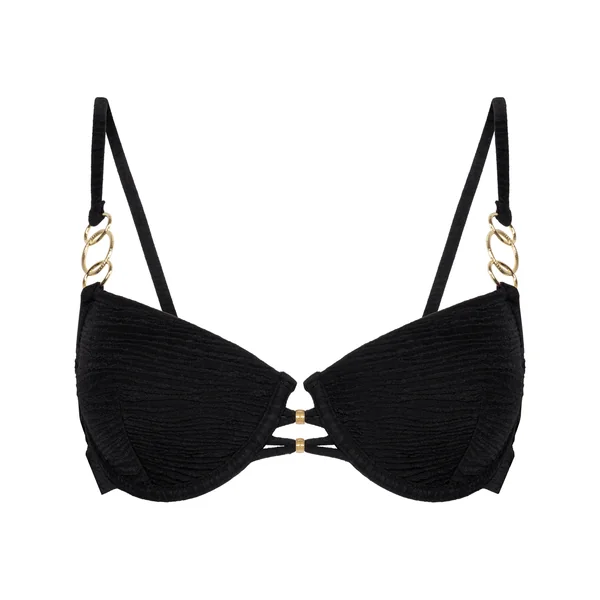 Soutien-gorge de bikini rembourré Bahamas - Noir