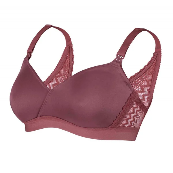 Soutien-gorge de grossesse et d'allaitement sans armatures - Cache Cœur Lingerie - Violet Cache Coeur