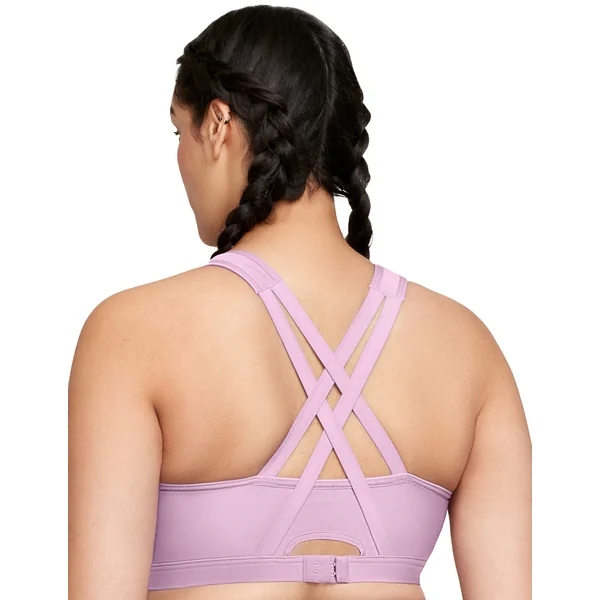 Soutien-gorge de sport sans armature à fermeture éclair devant 9266 lavande