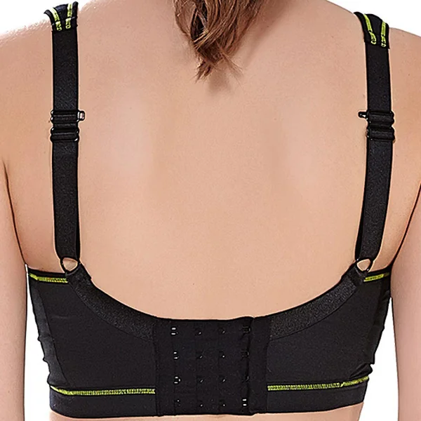 Soutien-gorge de sport sans armatures noir Freya Active Force