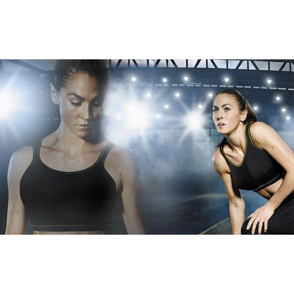 Soutien-gorge de sport sans armatures noir Freya Active Force
