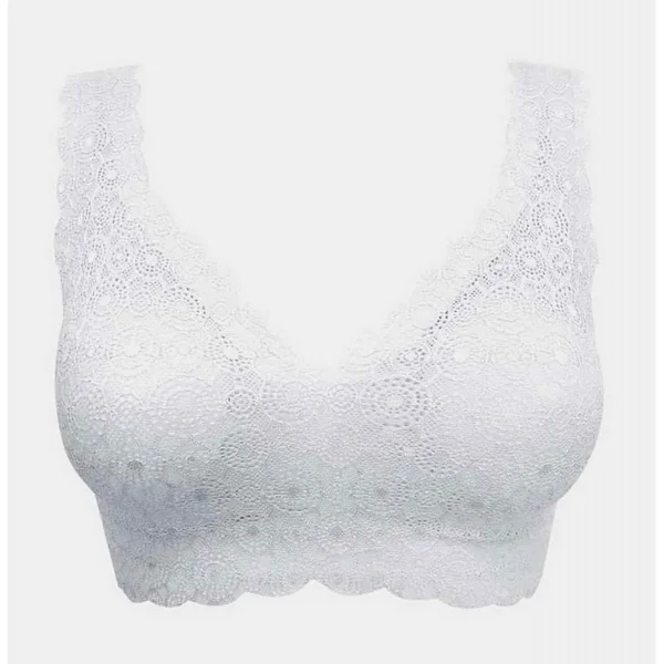 Soutien-gorge dentelle sans armature Blanc Magic Body Fashion