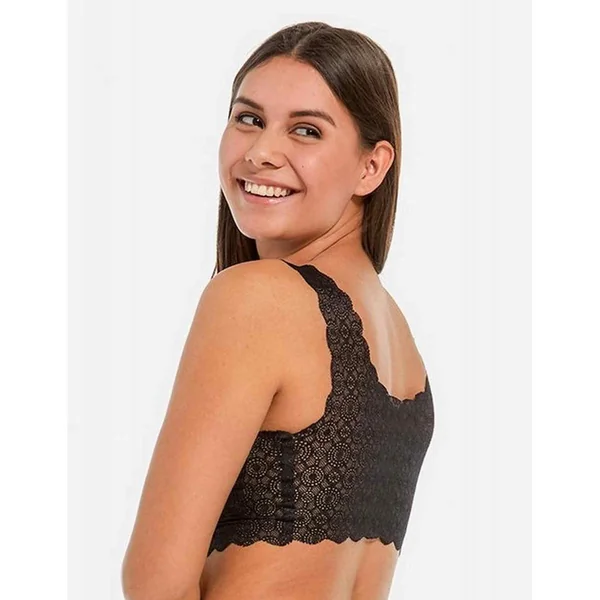 Soutien-gorge dentelle sans armature Noir Magic Body Fashion