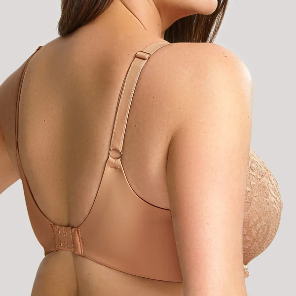 Soutien-gorge emboitant armatures beige Sculptresse