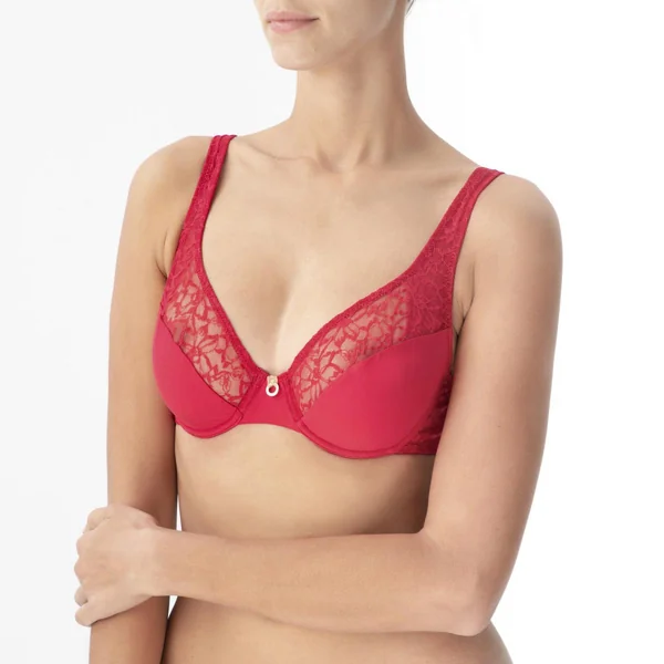 Soutien-gorge emboitant armatures Daniel Hechter Fred rouge Daniel Hechter
