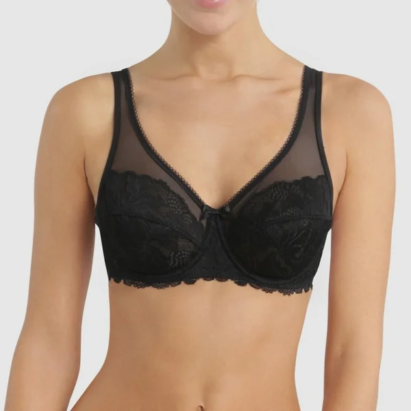 Soutien-gorge emboitant armatures noir Dim Generous