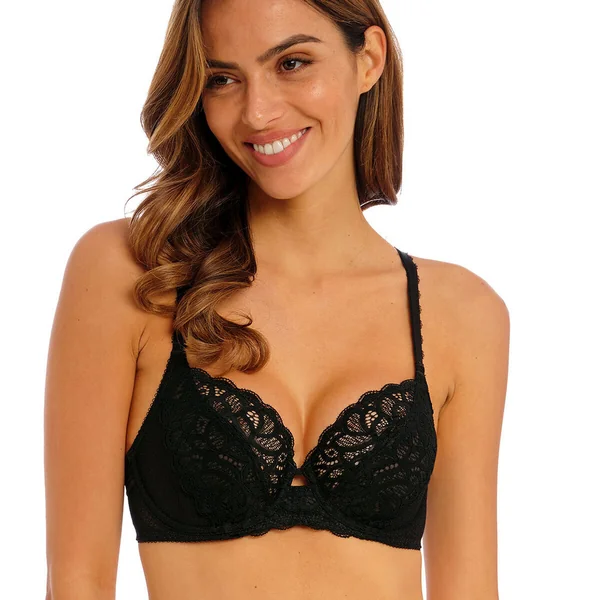 Soutien-gorge emboitant armatures Noir RAFFINE Wacoal lingerie