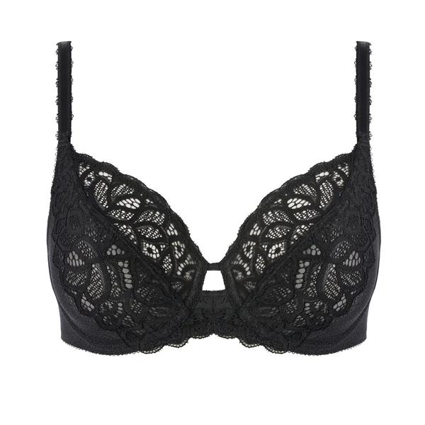 Soutien-gorge emboitant armatures Noir RAFFINE Wacoal lingerie