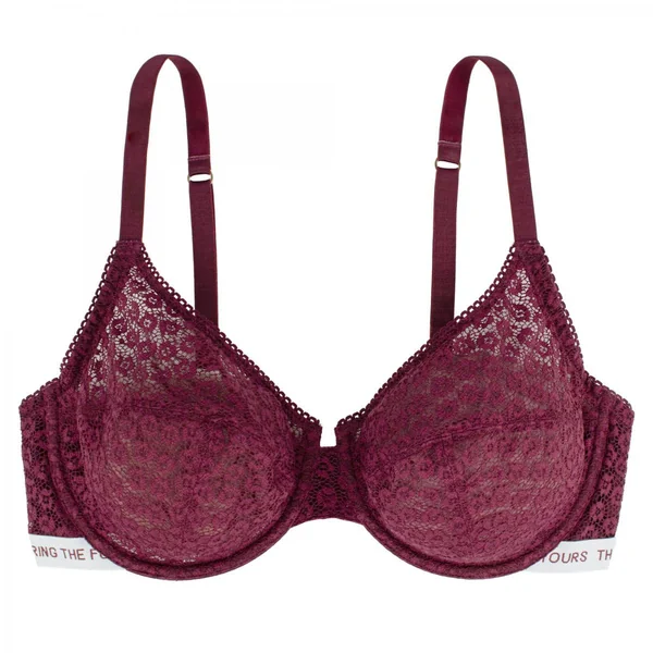 Soutien-gorge emboitant armatures - Rouge Dorina