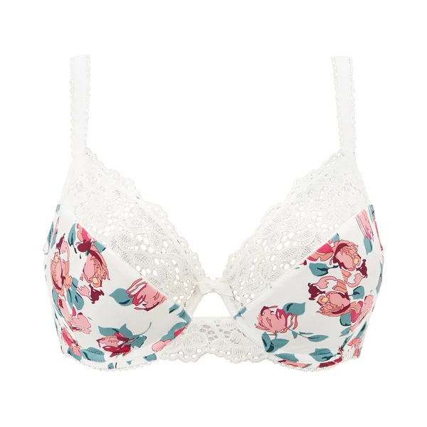 Soutien-gorge emboitant avec armatures - Ivoire Sans Complexe