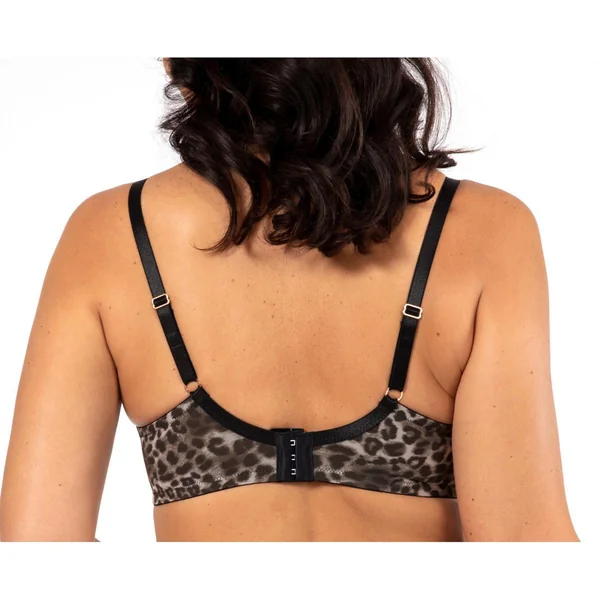 Soutien-gorge emboitant coques armatures - Noir Dorina