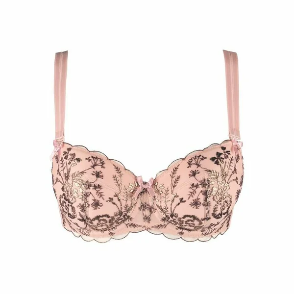 Soutien-gorge emboitant- Rose Axami lingerie en coton Axami lingerie