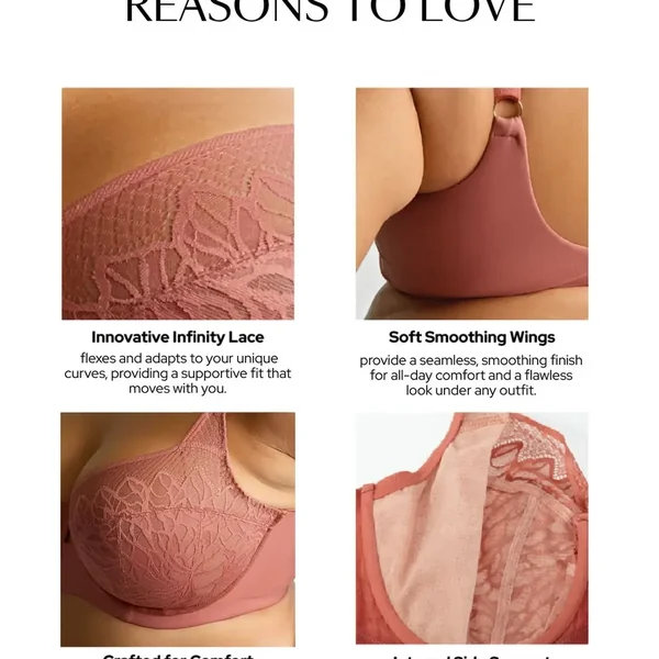 Soutien-gorge emboitant rose Sculptresse