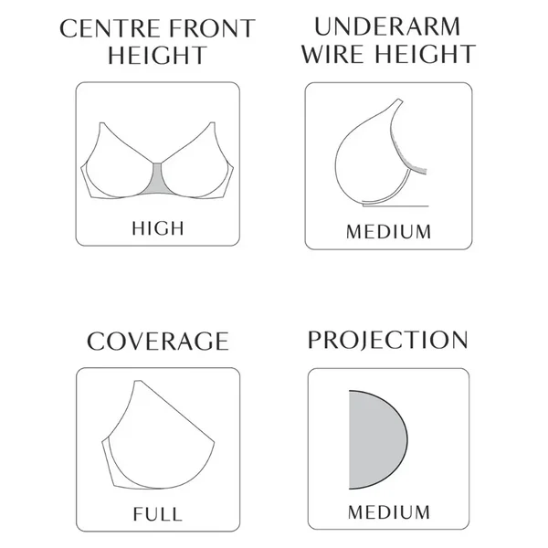 Soutien-gorge emboitant rose Sculptresse