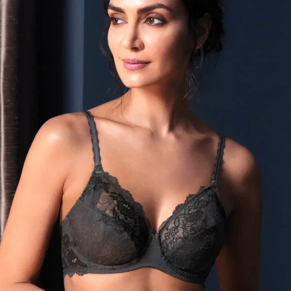 Soutien-gorge emboitant Wacoal LACE PERFECTION charcoal Wacoal lingerie