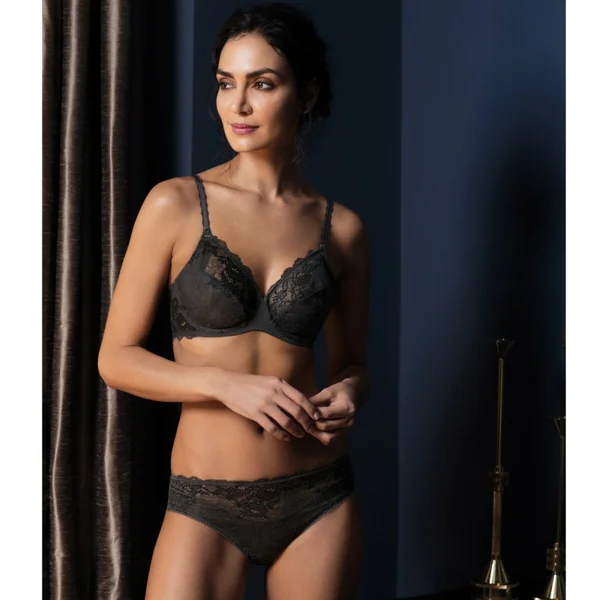 Soutien-gorge emboitant Wacoal LACE PERFECTION charcoal Wacoal lingerie