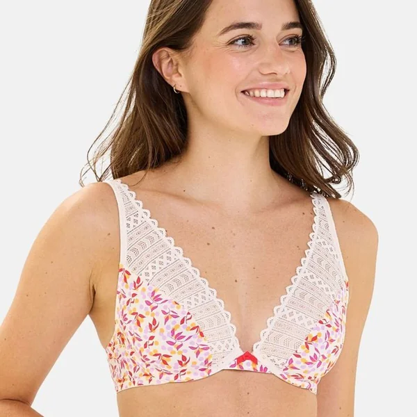 Soutien-gorge emboitant à armatures rose Billet Doux