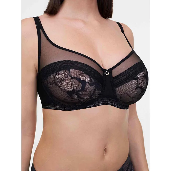 Soutien-gorge Emboîtant Armatures - Noir Chantelle True Lace Chantelle