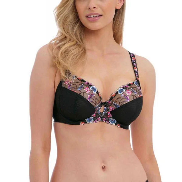 Soutien-gorge emboîtant armatures - Noir Fantasie Aurelia en nylon Fantasie