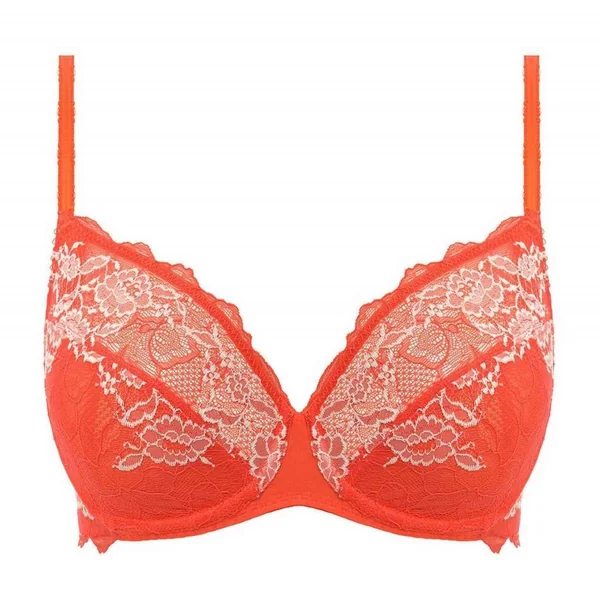 Soutien-gorge Emboîtant Armatures - Orange Wacoal lingerie LACE PERFECTION en nylon Wacoal lingerie