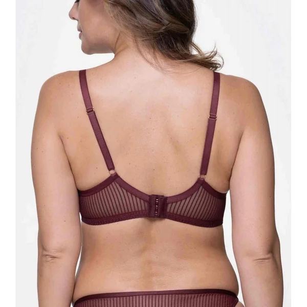 Soutien-gorge emboîtant armatures - Rouge Dorina