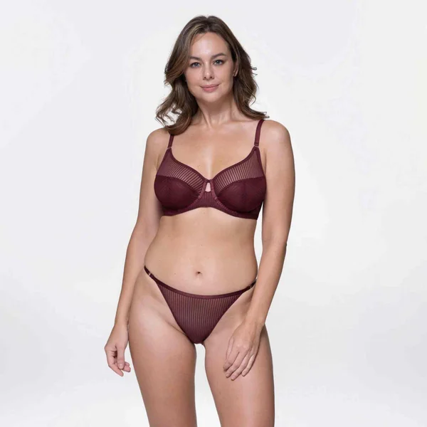 Soutien-gorge emboîtant armatures - Rouge Dorina