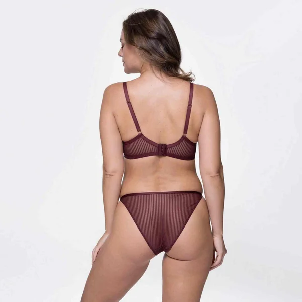 Soutien-gorge emboîtant armatures - Rouge Dorina