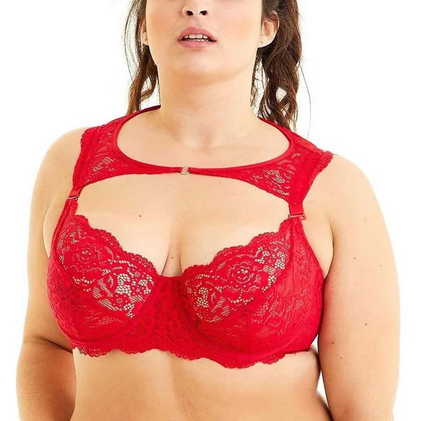 Soutien-gorge Emboîtant Armatures - Rouge Pomm Poire FAHRENHEIT Pomm Poire