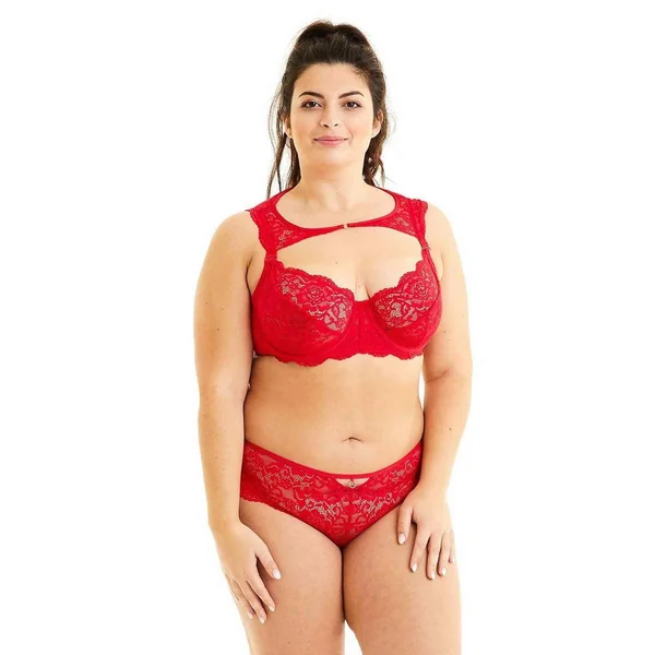 Soutien-gorge Emboîtant Armatures - Rouge Pomm Poire FAHRENHEIT Pomm Poire