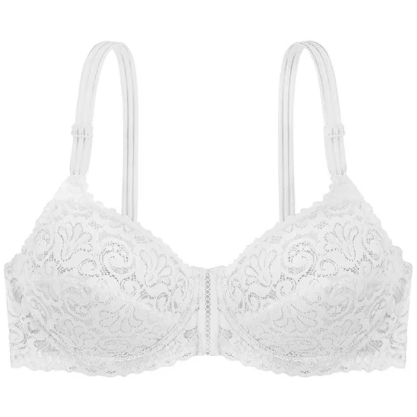 Soutien-Gorge Emboîtant Blanc en dentelle Dorina Jacqueline