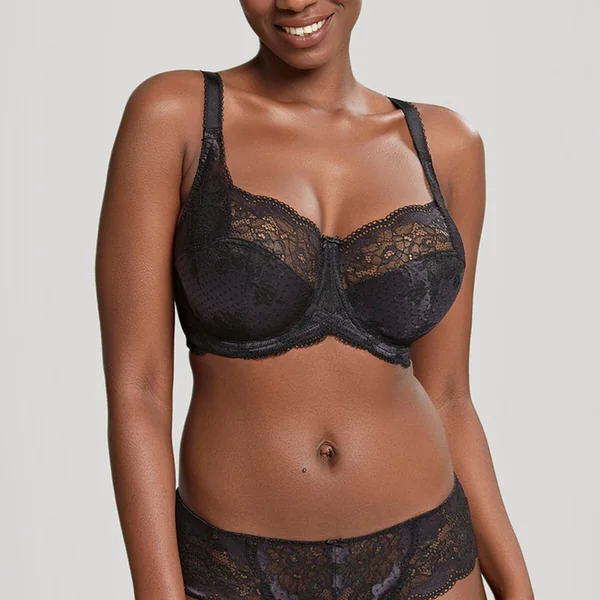 Soutien-Gorge Emboîtant Noir Panache Clara