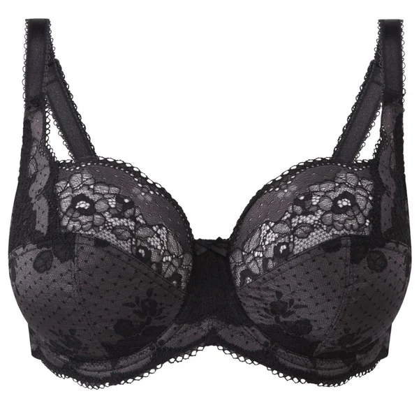 Soutien-Gorge Emboîtant Noir Panache Clara