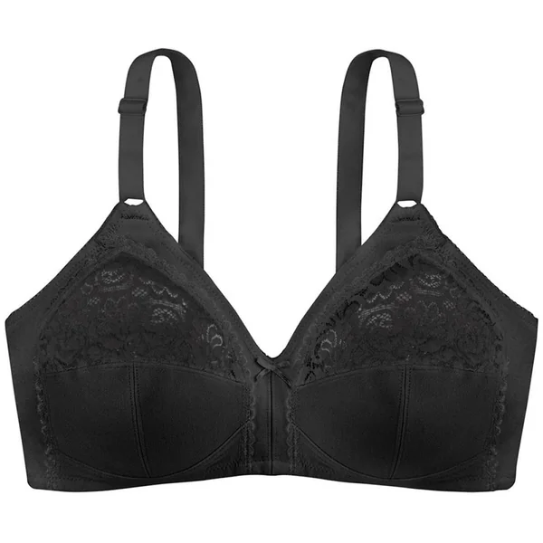 Soutien-Gorge Emboîtant sans armatures en coton noir Dorina