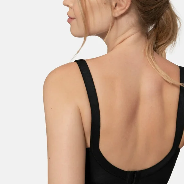 Soutien-Gorge Emboîtant sans armatures en coton noir Dorina