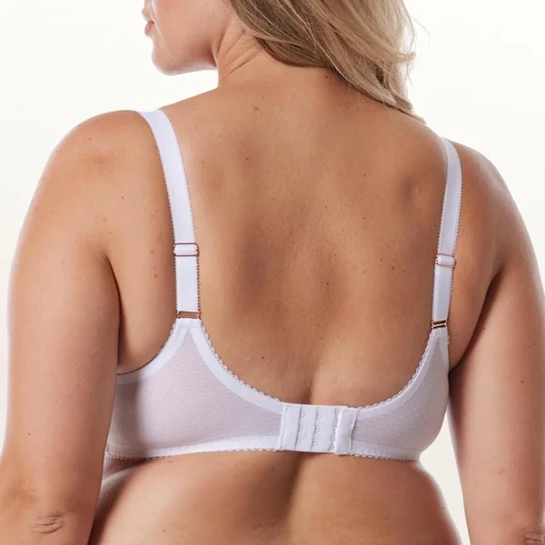 Soutien-gorge grand maintien blanc Défilé Brigitte Bardot