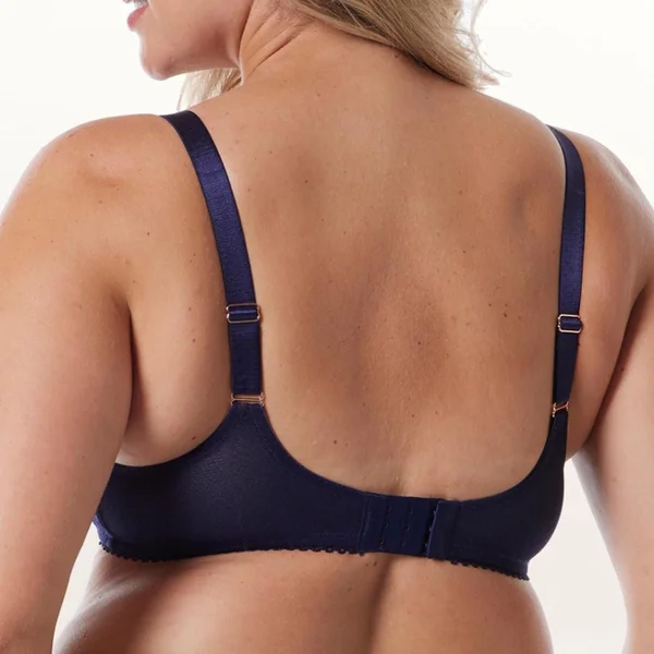 Soutien-gorge grand maintien bleu marine Backstage Brigitte Bardot