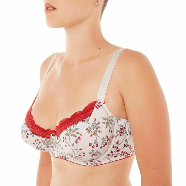 Soutien-gorge grand maintien INSOLENTE POMM'POIRE - Ivoire Pomm Poire