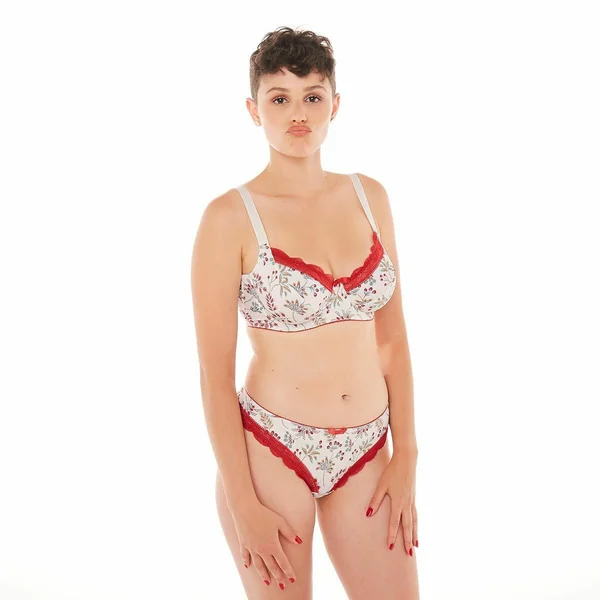 Soutien-gorge grand maintien INSOLENTE POMM'POIRE - Ivoire Pomm Poire
