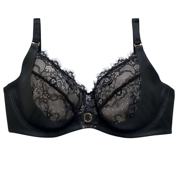 Soutien-gorge grand maintien noir Paravent Pomm Poire