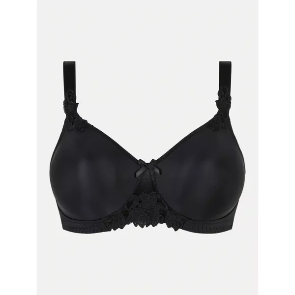 Soutien-gorge grand maintien sans armatures noir Chantelle Hedona