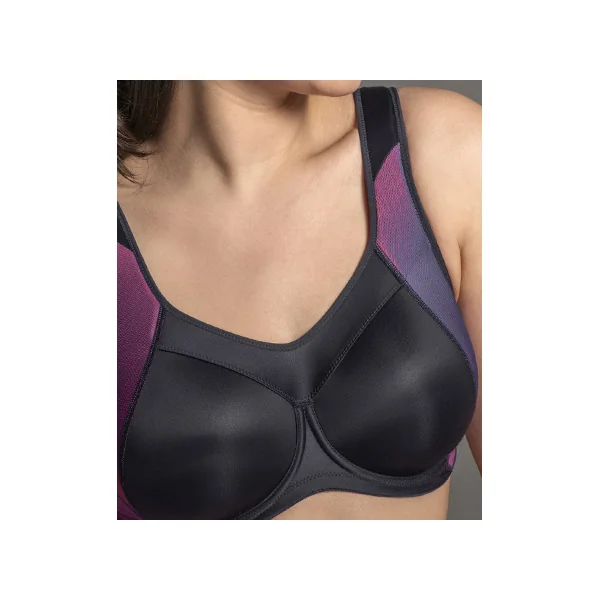 Soutien-gorge grande taille de sport avec armatures SYDNEY 6220 MARIN PINK